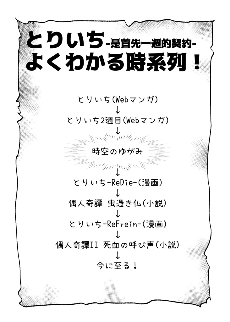 胡暁華の見る夢 -Toriichi Residue-(同人誌/オリComi10/オリジナル)