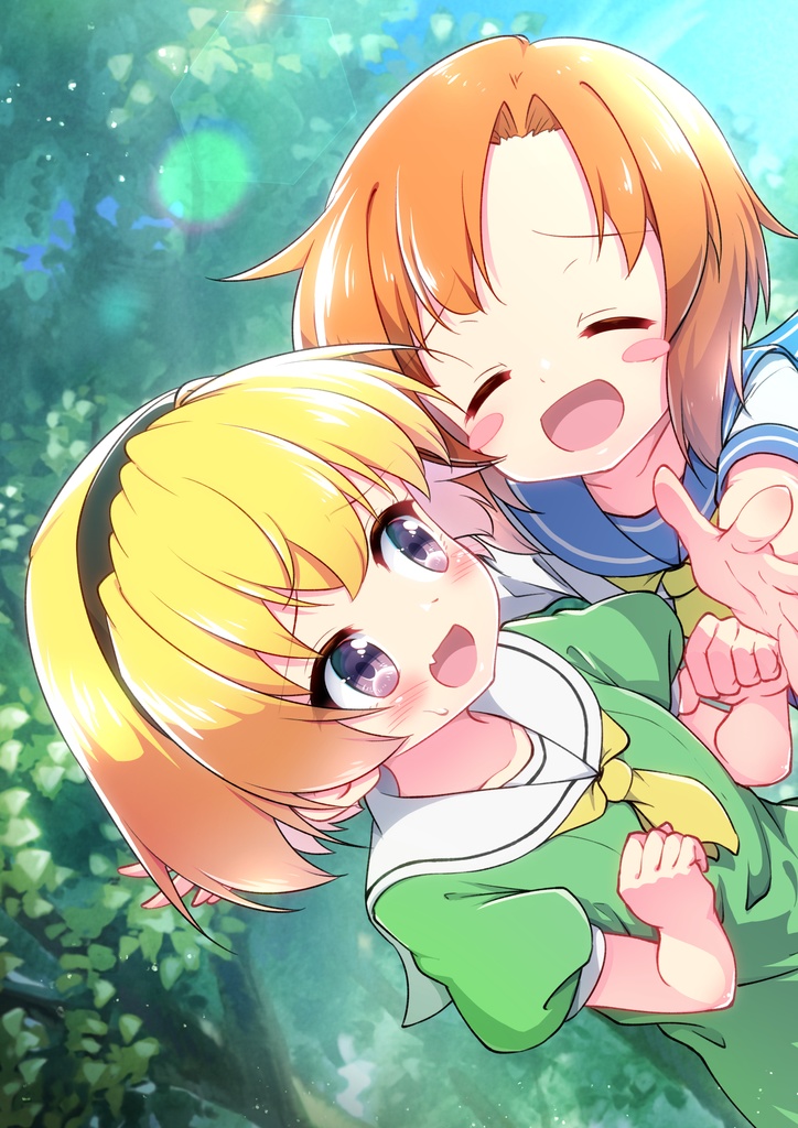 【冊子版】Satoko With(同人誌/07thフラグメントワールド2/ひぐらしのなく頃に)