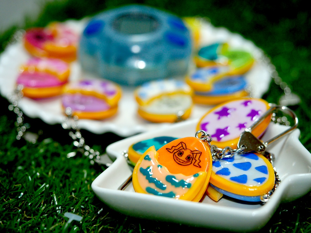 ★フェイククッキーのキーホルダー