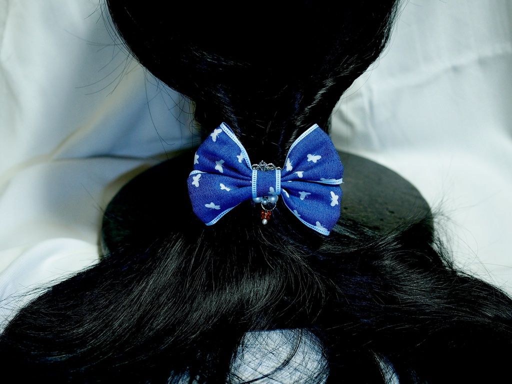 ★リボンとスワロのポニーフック