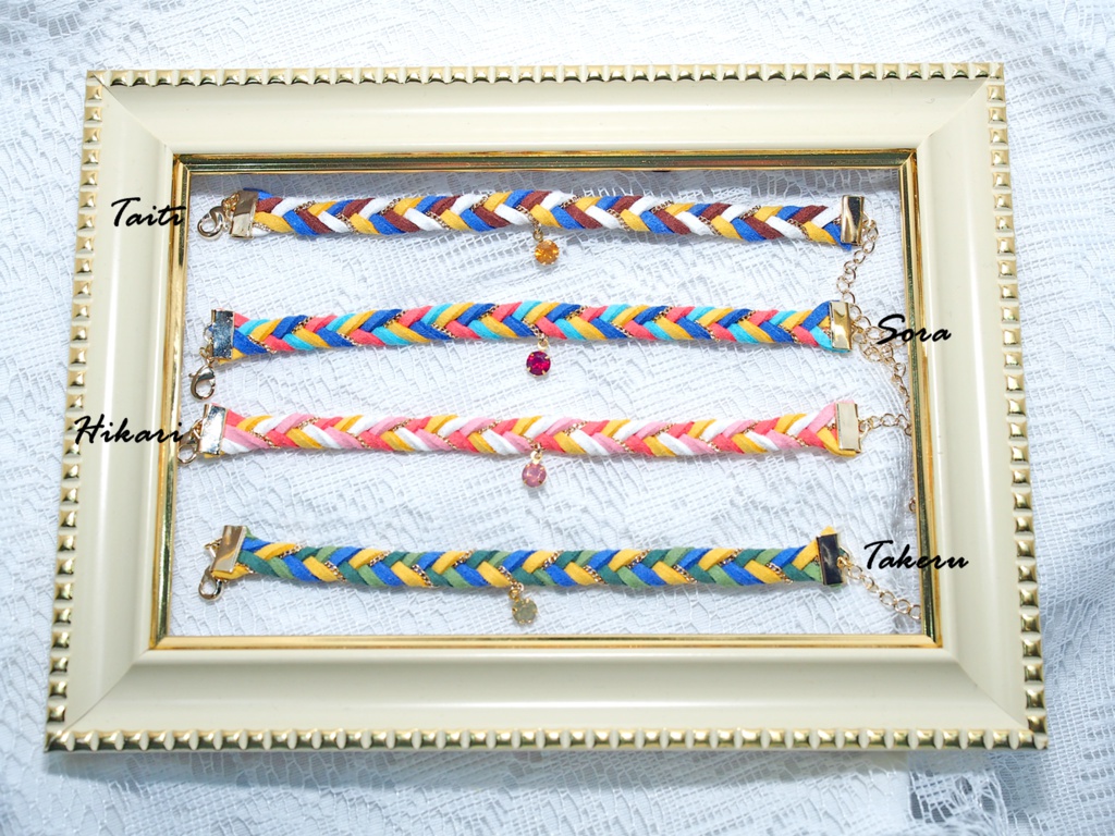 ★スウェードブレスレット