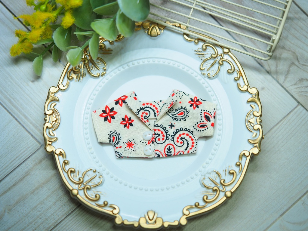 ペイズリー柄アロハ風シャツ★再販★