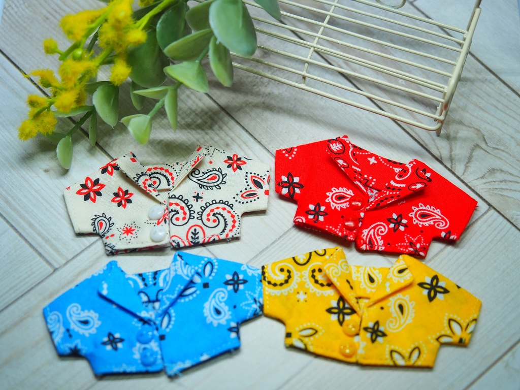 ペイズリー柄アロハ風シャツ★再販★