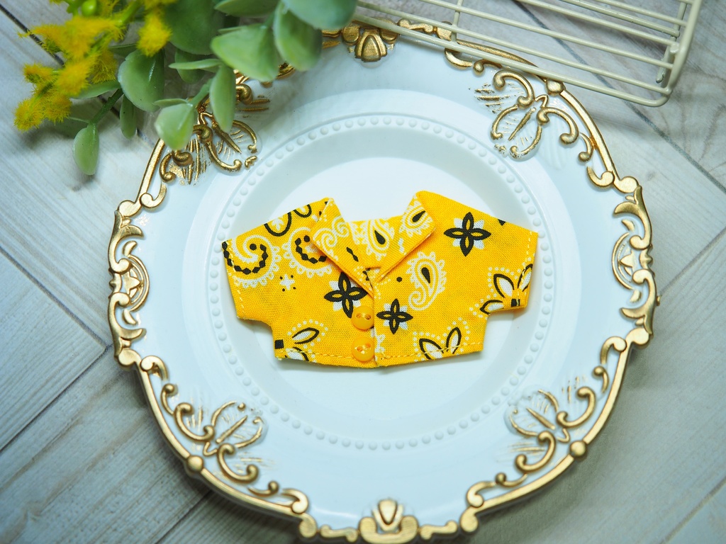 ペイズリー柄アロハ風シャツ★再販★