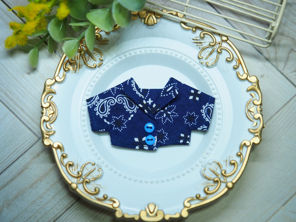 ペイズリー柄アロハ風シャツ★再販★