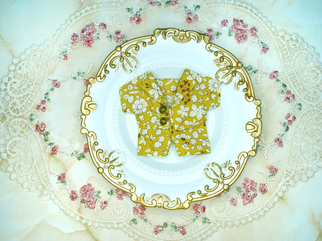 花柄セットアップ