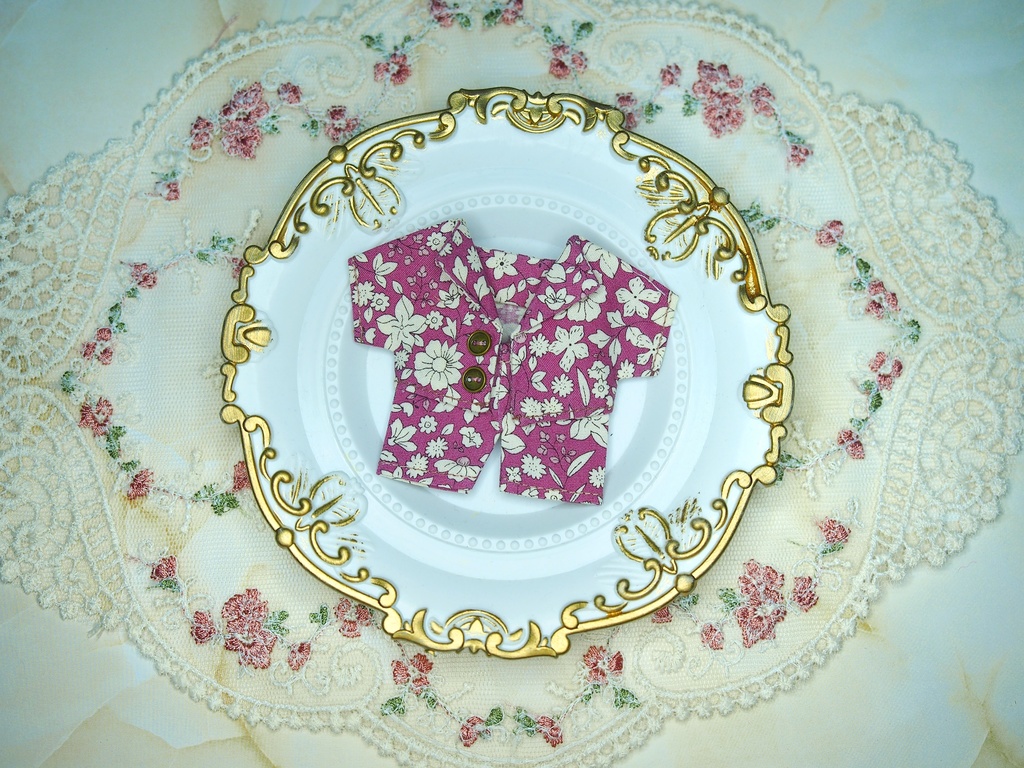 花柄セットアップ