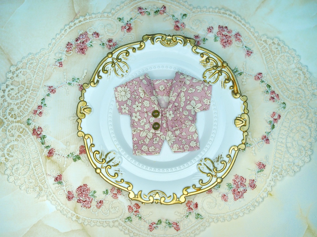 花柄セットアップ