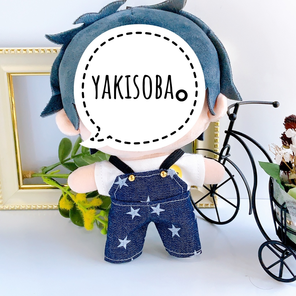 20:ジーンズ風サロペット