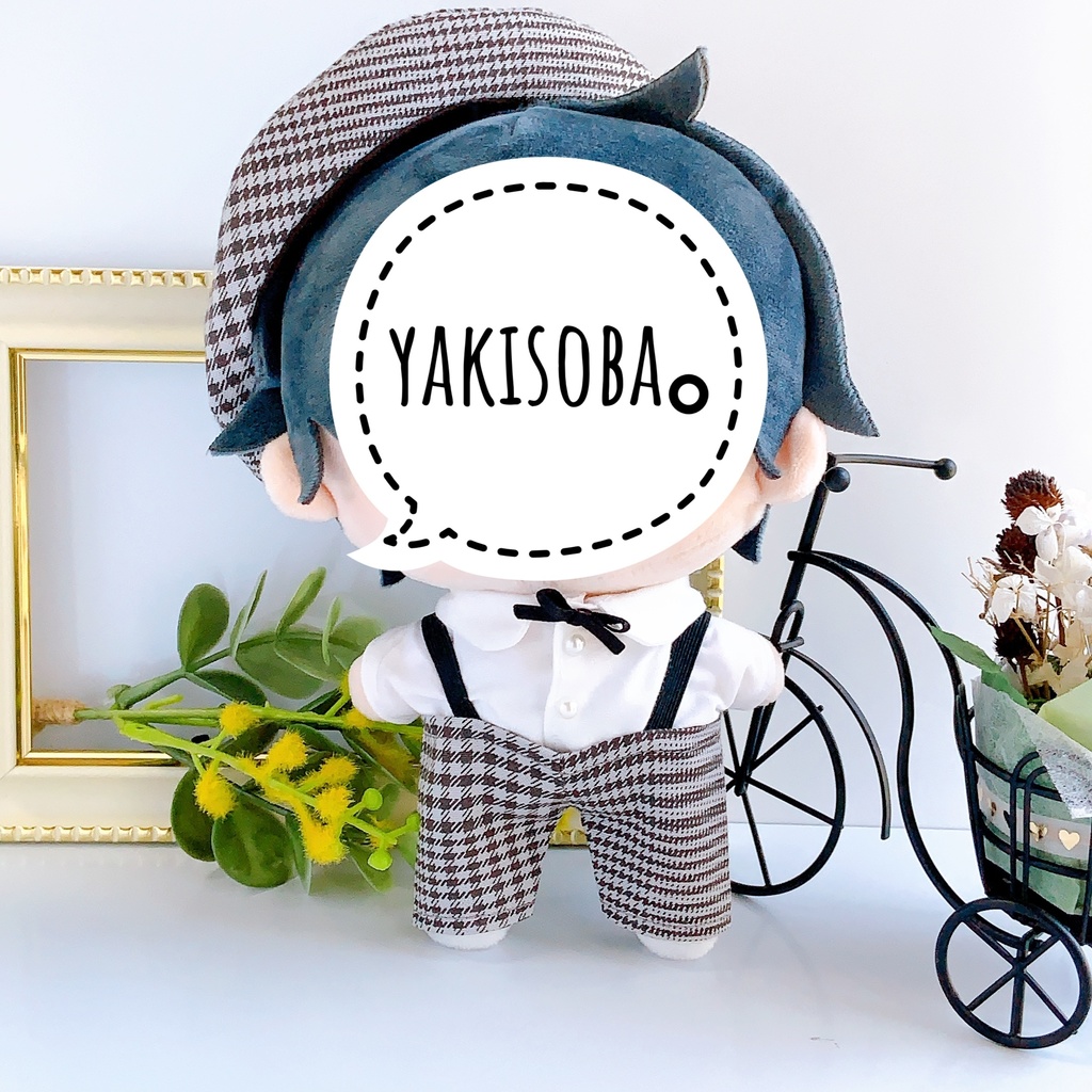 20:チェックのフォーマルセット