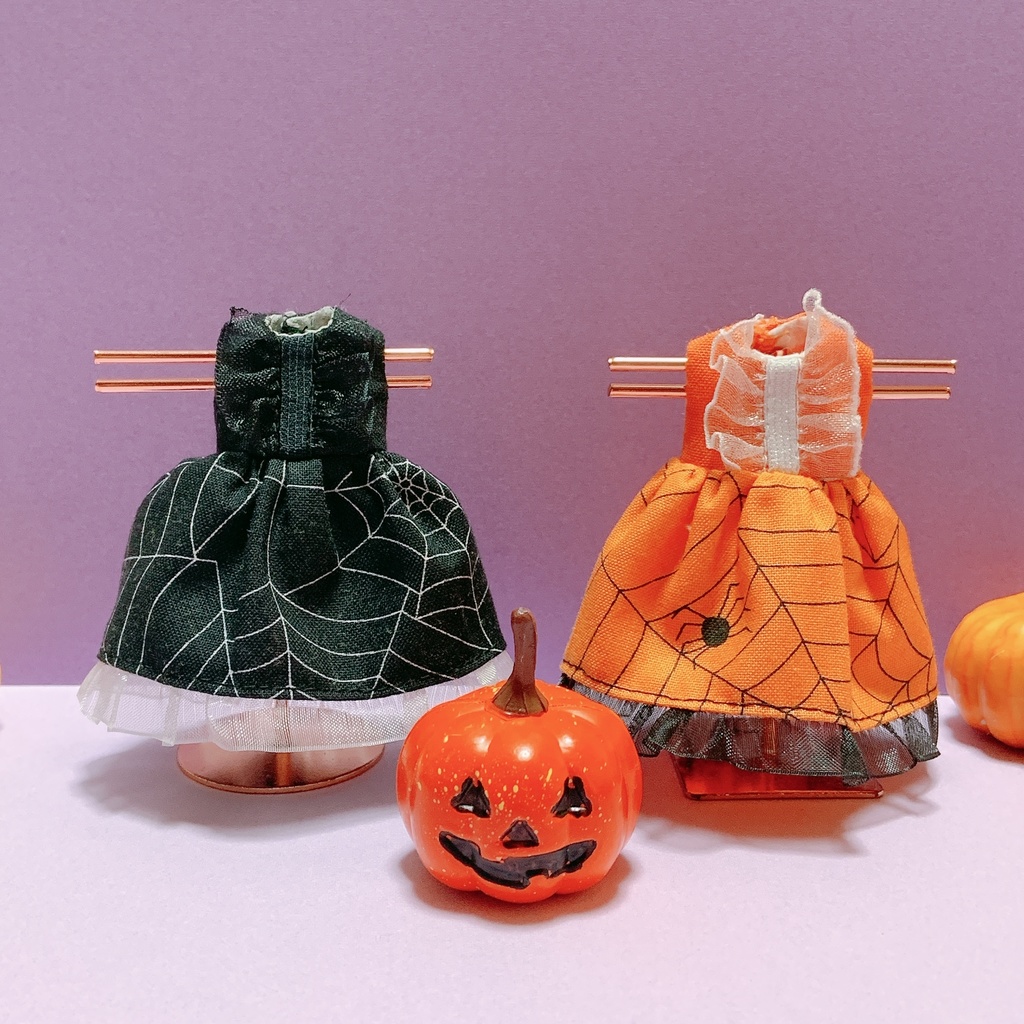 ハロウィン柄ワンピース
