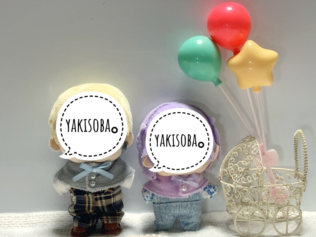 パステルショートケープ:12cmぬいサイズ