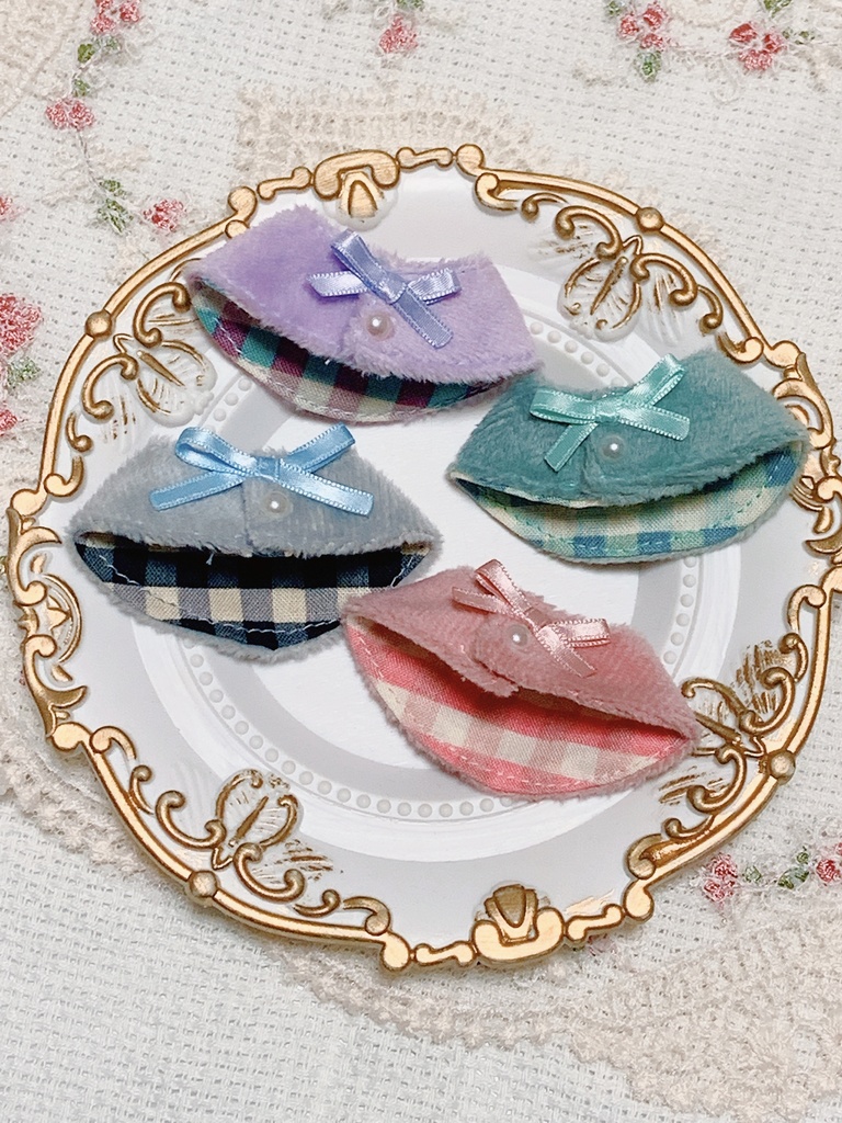 パステルショートケープ:10cmぬいサイズ