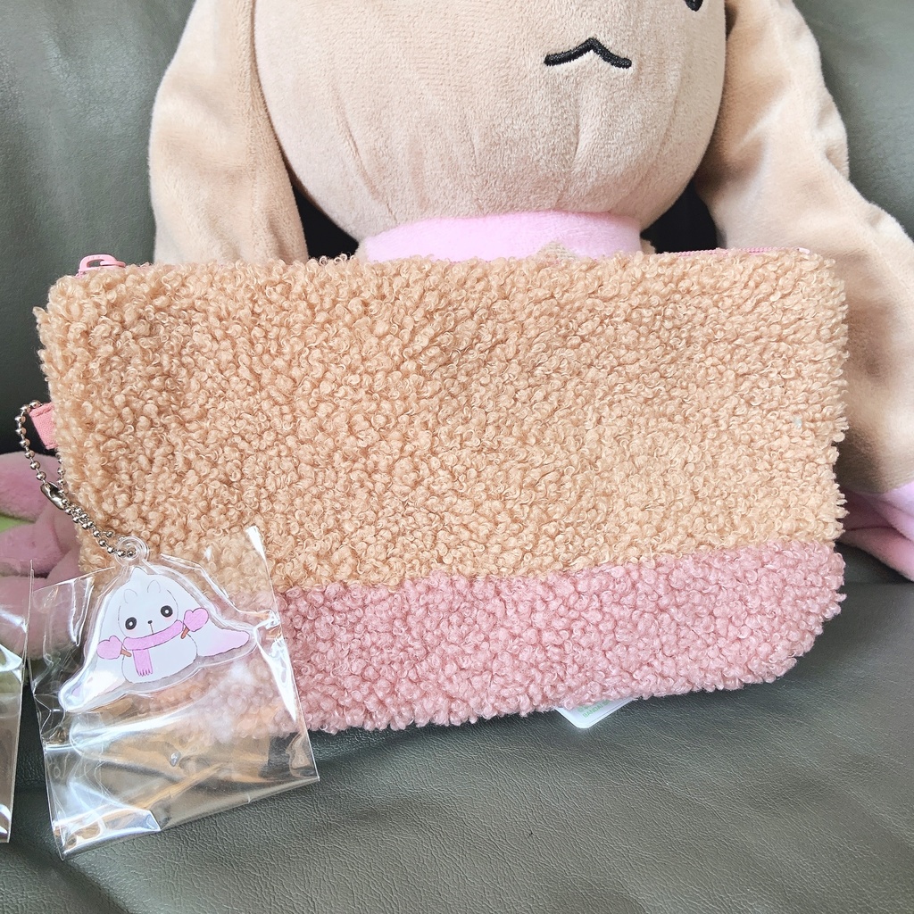 もこもこボアポーチ