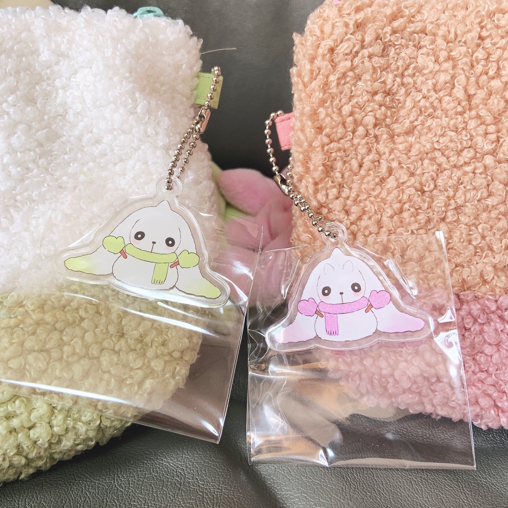 もこもこボアポーチ