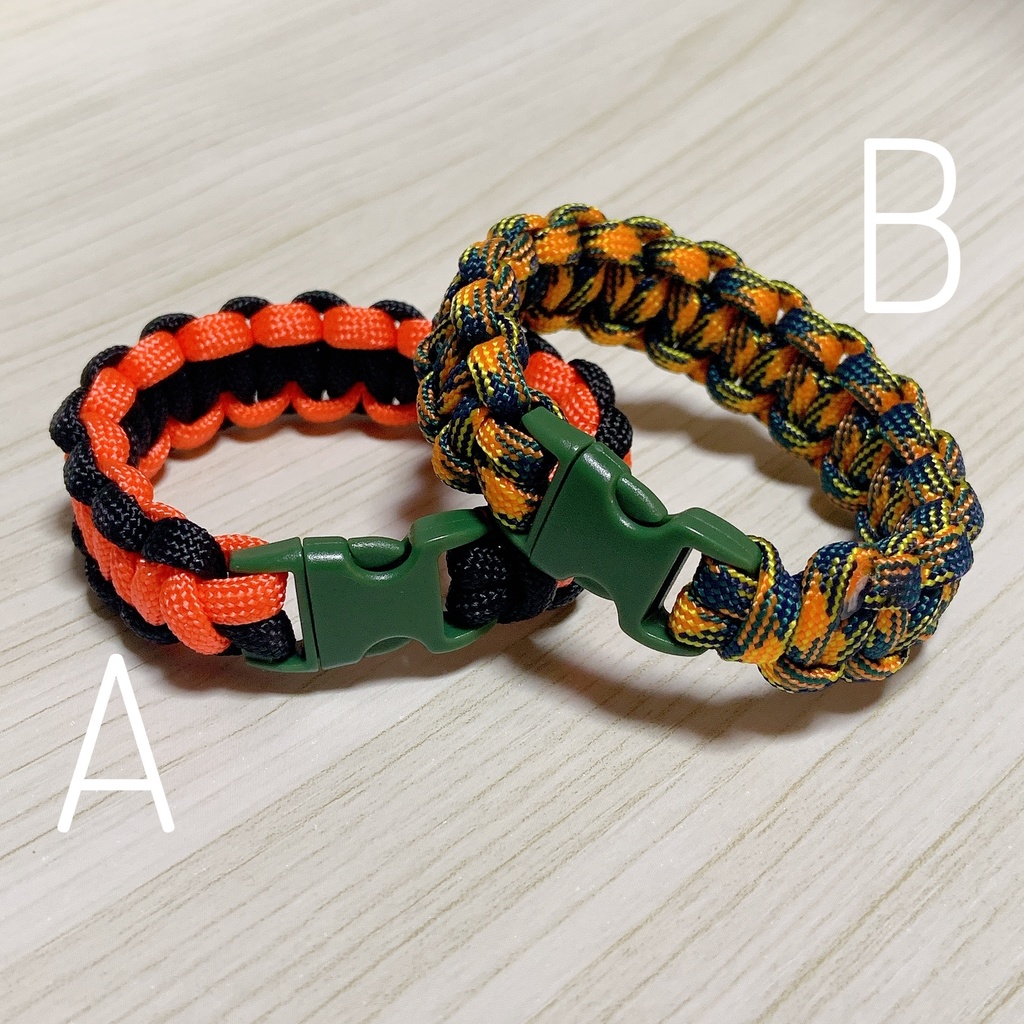 パラコードブレスレット