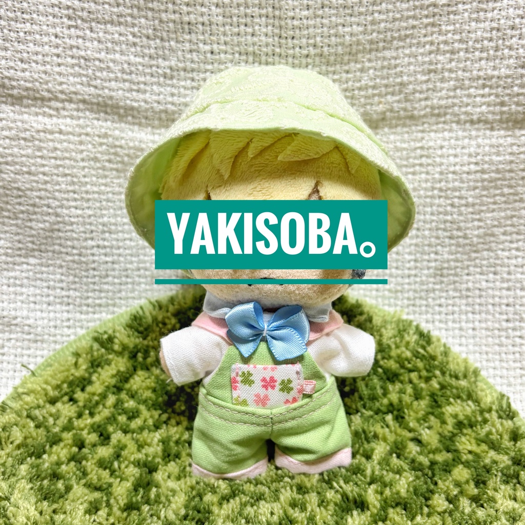 リボン刺繍レースのバケットハット