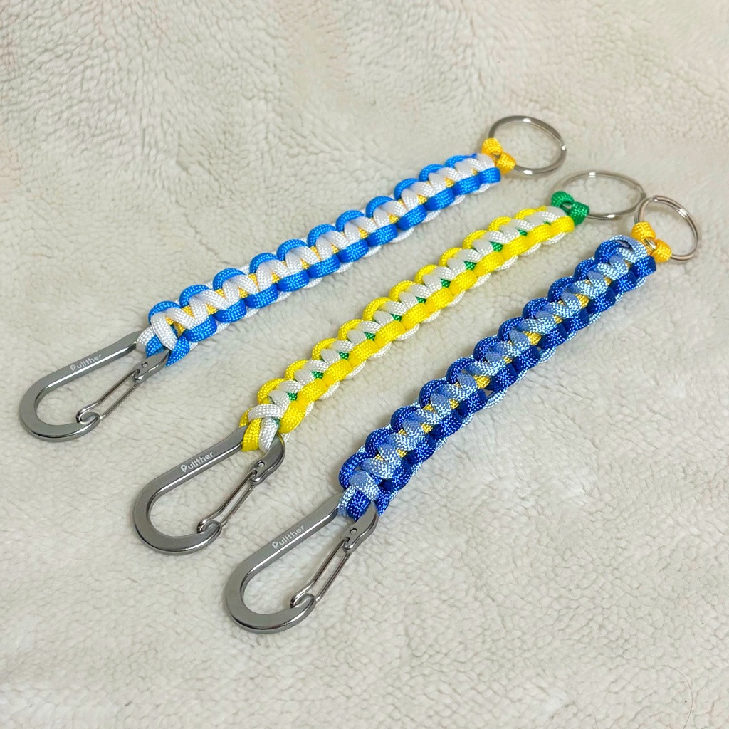 カラビナ付きコードキーチェーン