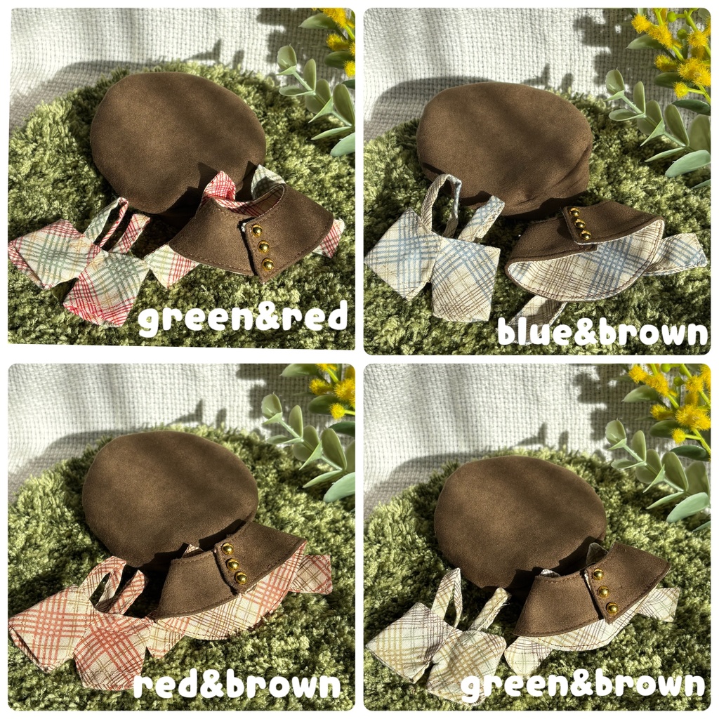 12:大きなリボンケープのセット