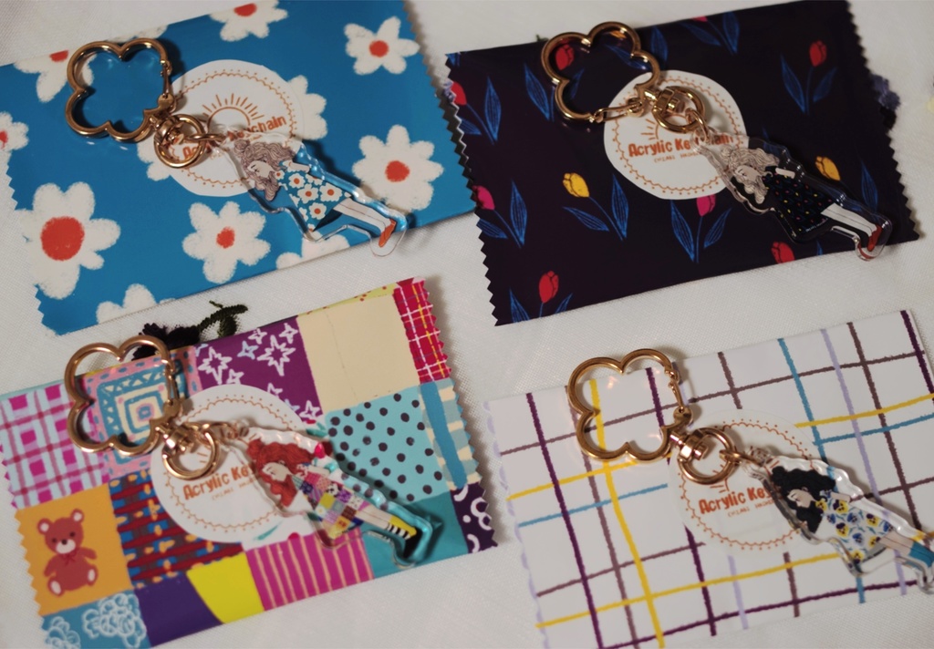 アクリルキーホルダー S