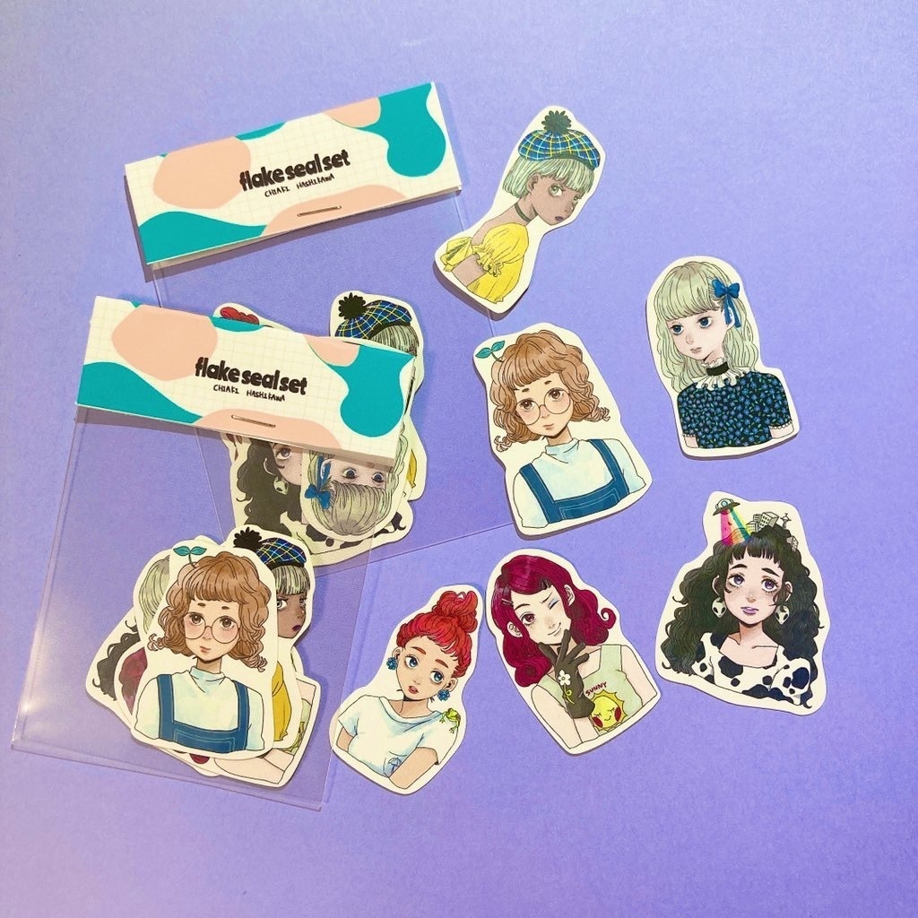 フレークシールセット