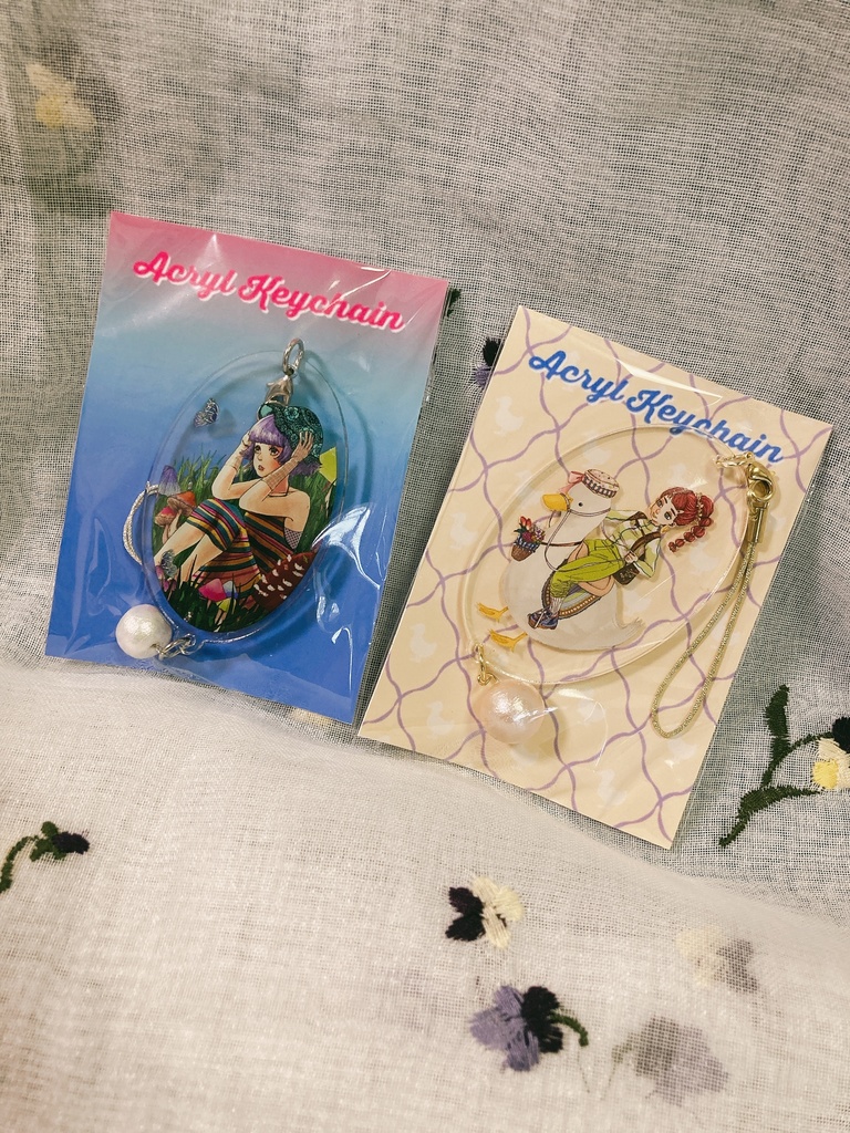 アクリルキーホルダー M