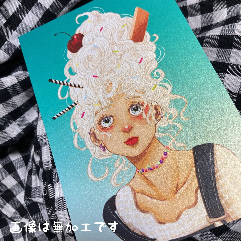 メタリックポストカード