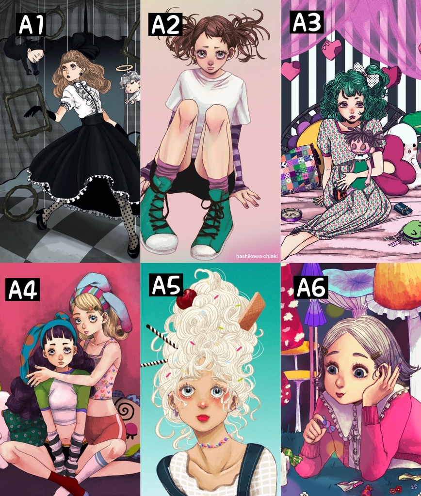 メタリックポストカード