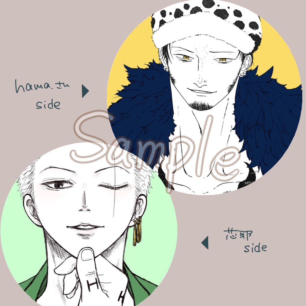 型抜きうちわ (シール付)