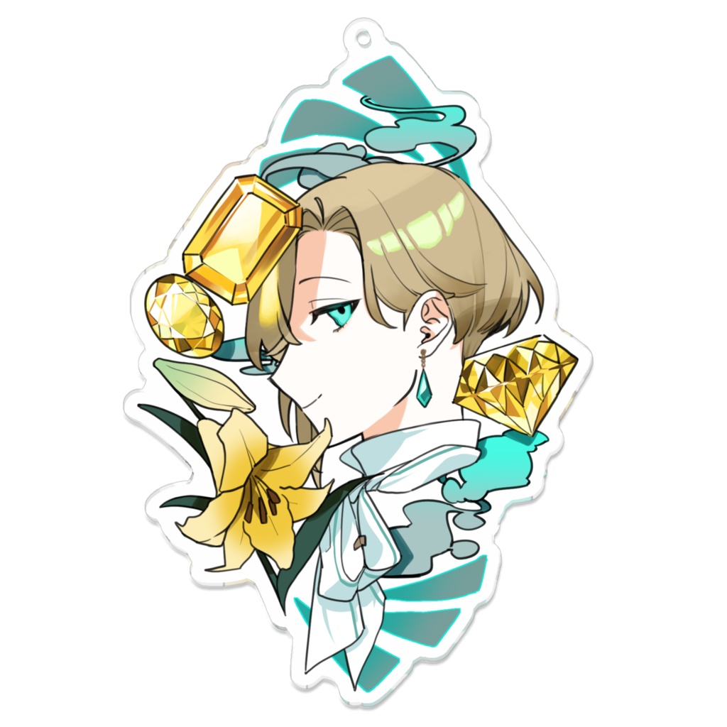 キャラクターアクリルキーホルダー フィンリー