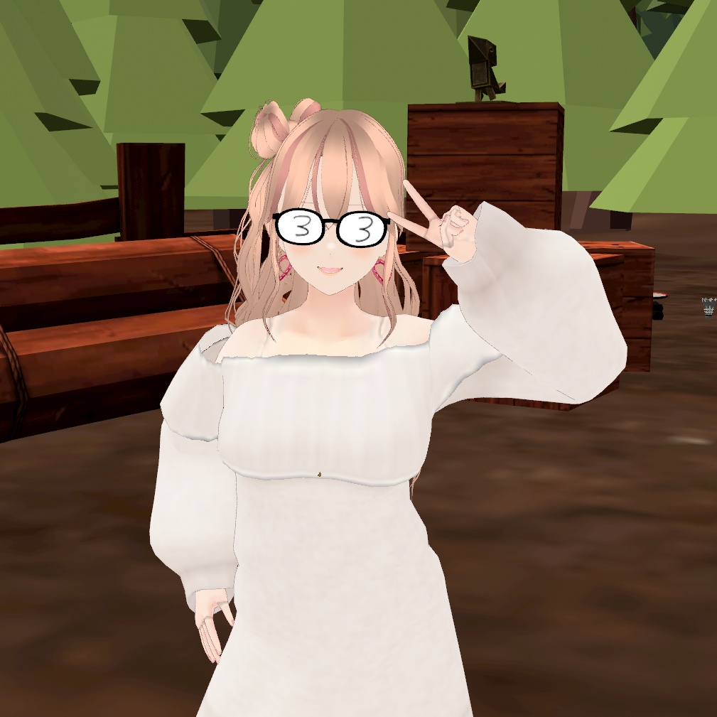 3Dモデル 変身メガネセット XWear形式追加!