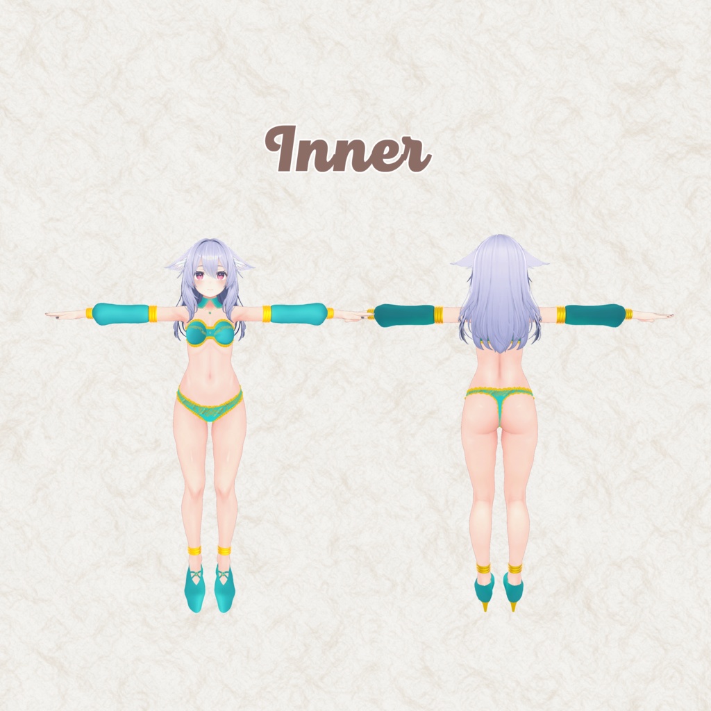 桔梗ちゃん想定 アラビアンスタイル(8color)