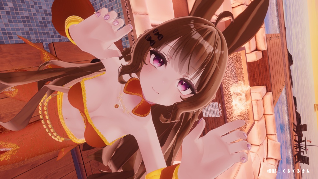 ルーナリットちゃん・リーファちゃん想定 アラビアンスタイル(8color) XWear形式追加!