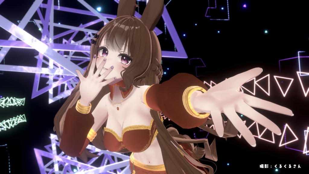 ルーナリットちゃん・リーファちゃん想定 アラビアンスタイル(8color) XWear形式追加!