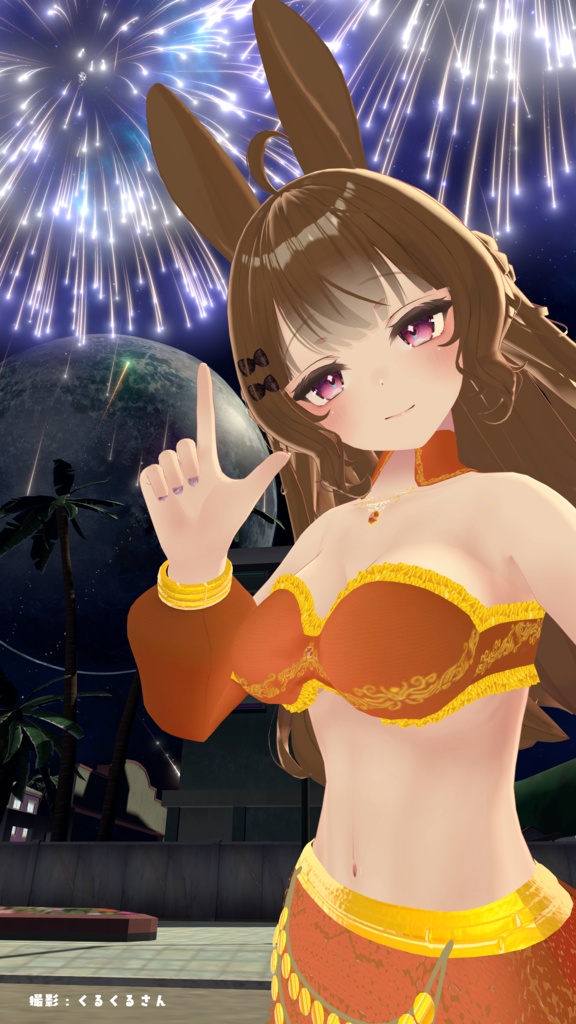 ルーナリットちゃん・リーファちゃん想定 アラビアンスタイル(8color) XWear形式追加!