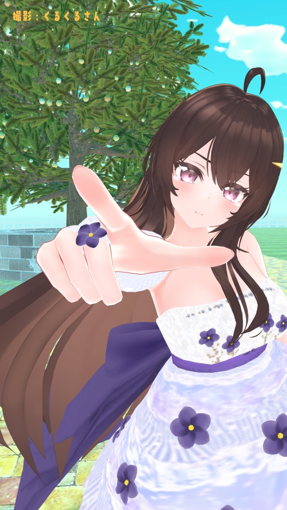 エルキュナ2ちゃん・リミリアちゃん想定衣装 Flower Dress♡(8カラー)