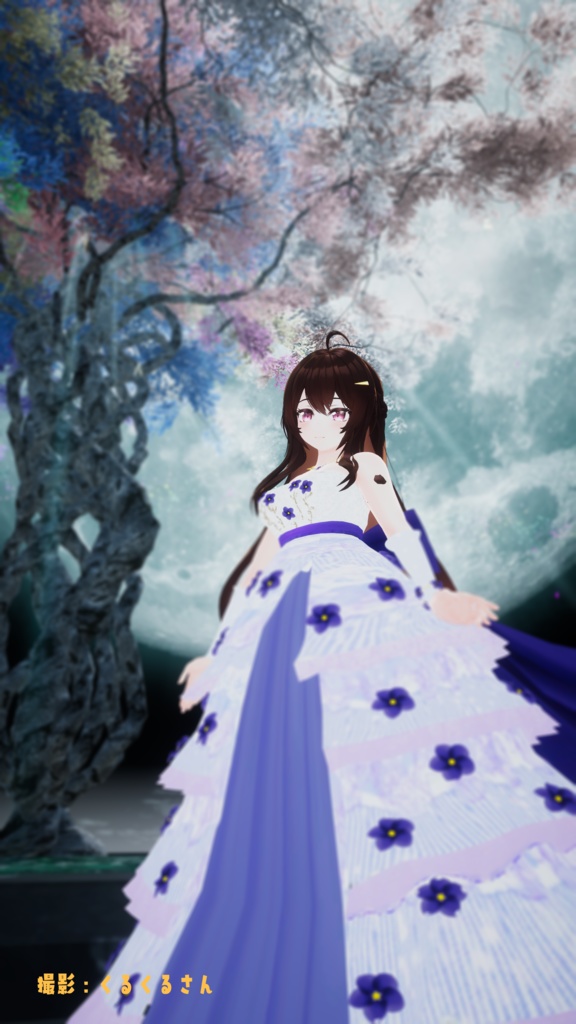 エルキュナ2ちゃん・リミリアちゃん想定衣装 Flower Dress♡(8カラー)