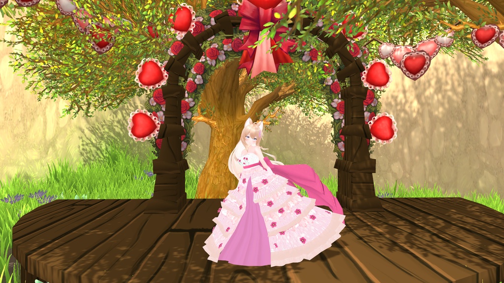 エルキュナ2ちゃん・リミリアちゃん想定衣装 Flower Dress♡(8カラー)