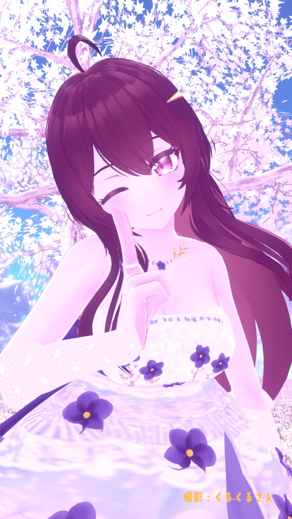 エルキュナ2ちゃん・リミリアちゃん想定衣装 Flower Dress♡(8カラー)