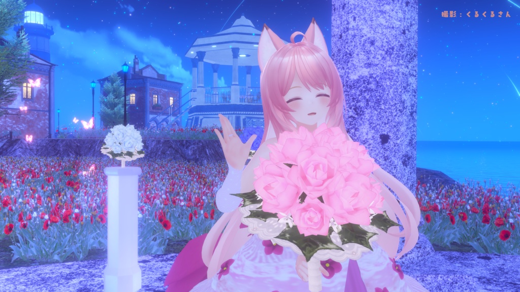 エルキュナ2ちゃん・リミリアちゃん想定衣装 Flower Dress♡(8カラー)