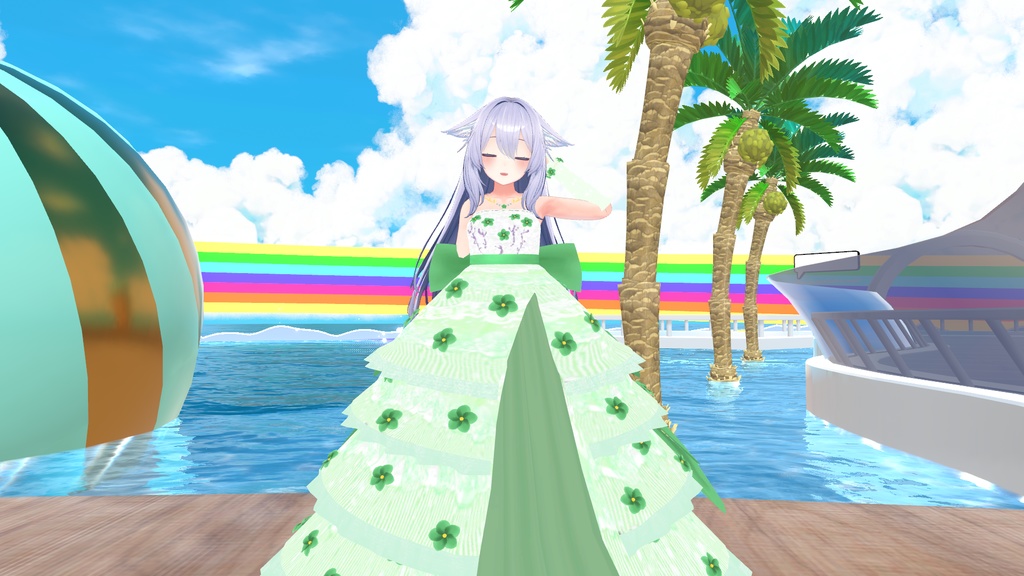 桔梗ちゃん想定衣装 Flower Dress♡(8カラー)