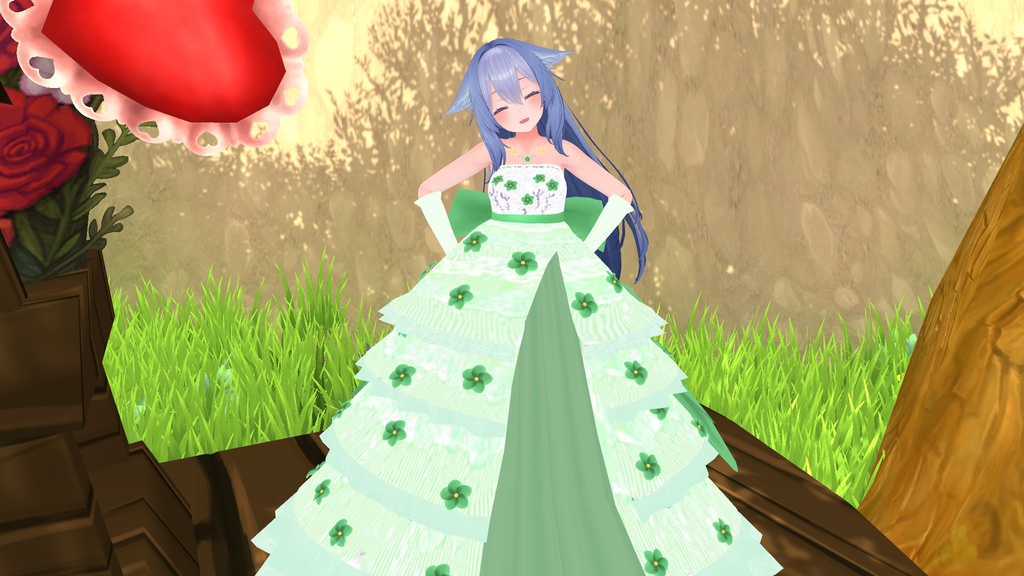 桔梗ちゃん想定衣装 Flower Dress♡(8カラー)