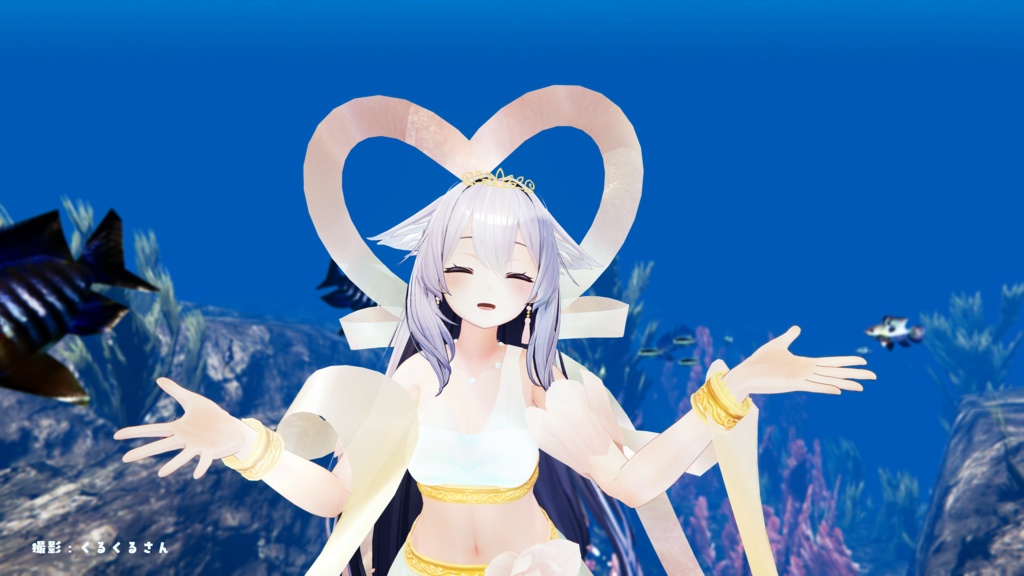 桔梗ちゃん想定衣装 羽衣水着