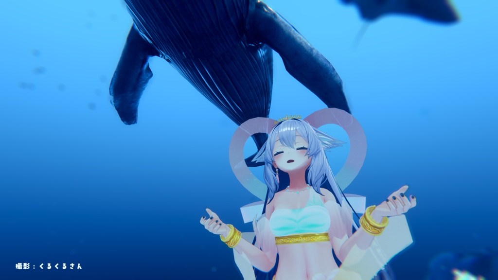 桔梗ちゃん想定衣装 羽衣水着