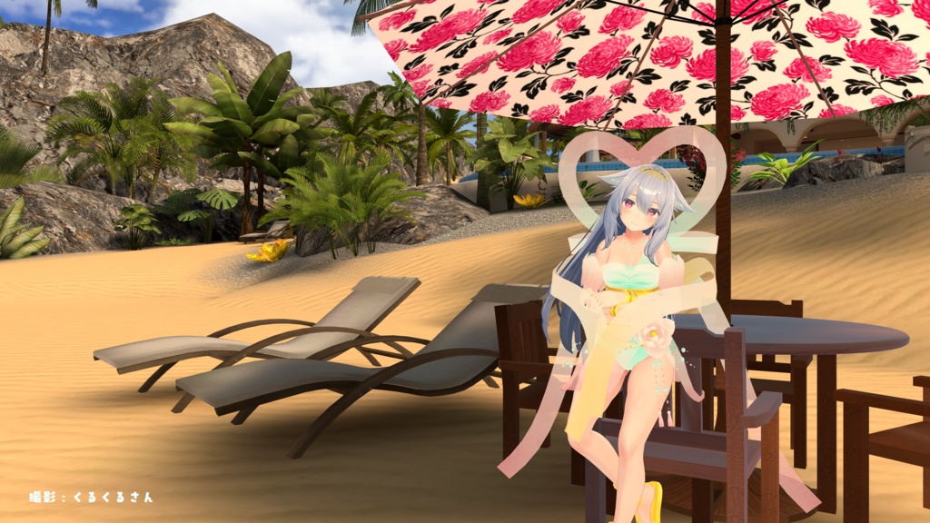 桔梗ちゃん想定衣装 羽衣水着