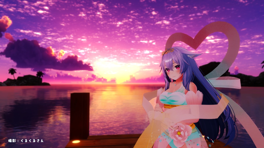 桔梗ちゃん想定衣装 羽衣水着