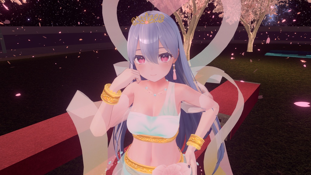 桔梗ちゃん想定衣装 羽衣水着