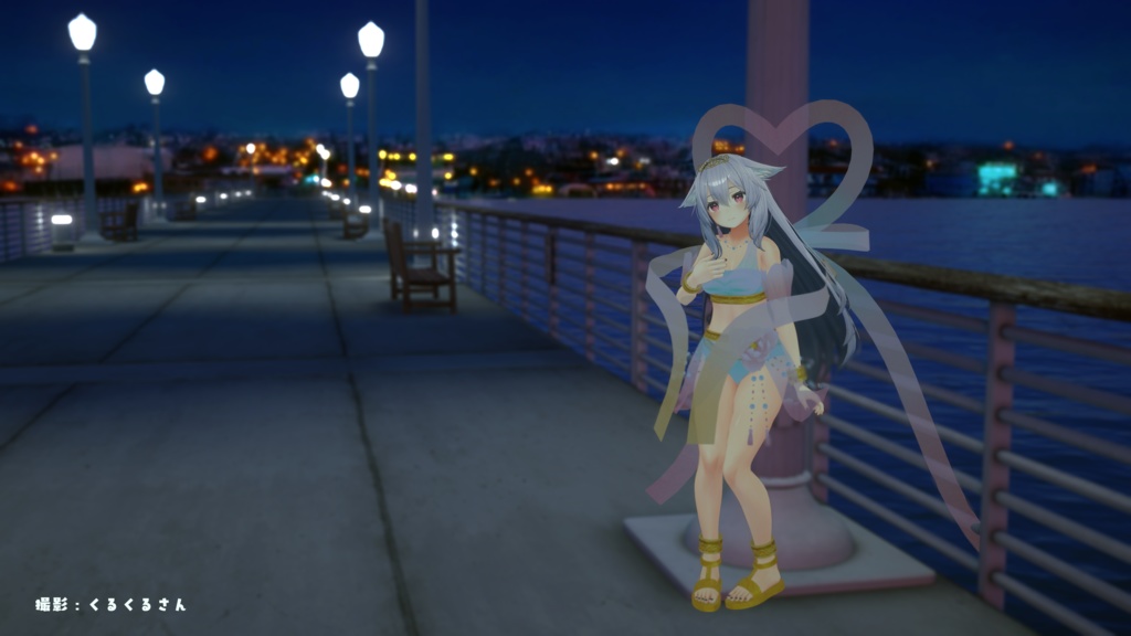 桔梗ちゃん想定衣装 羽衣水着