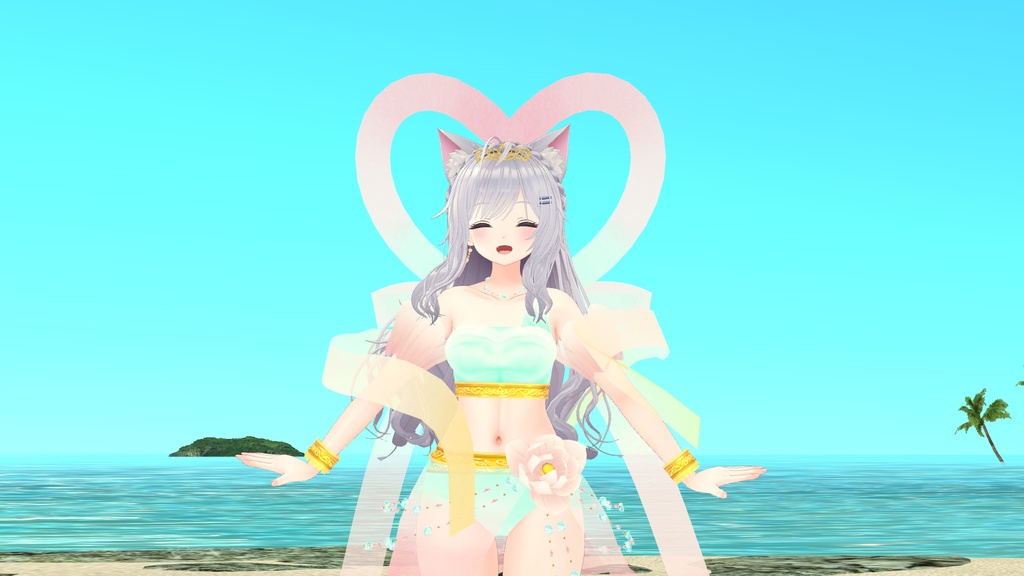 望身ちゃん想定衣装 羽衣水着 XWear形式追加!