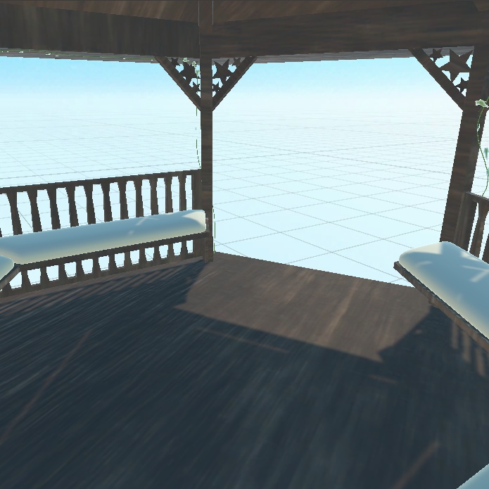 3Dモデル ガゼボ(Gazebo)